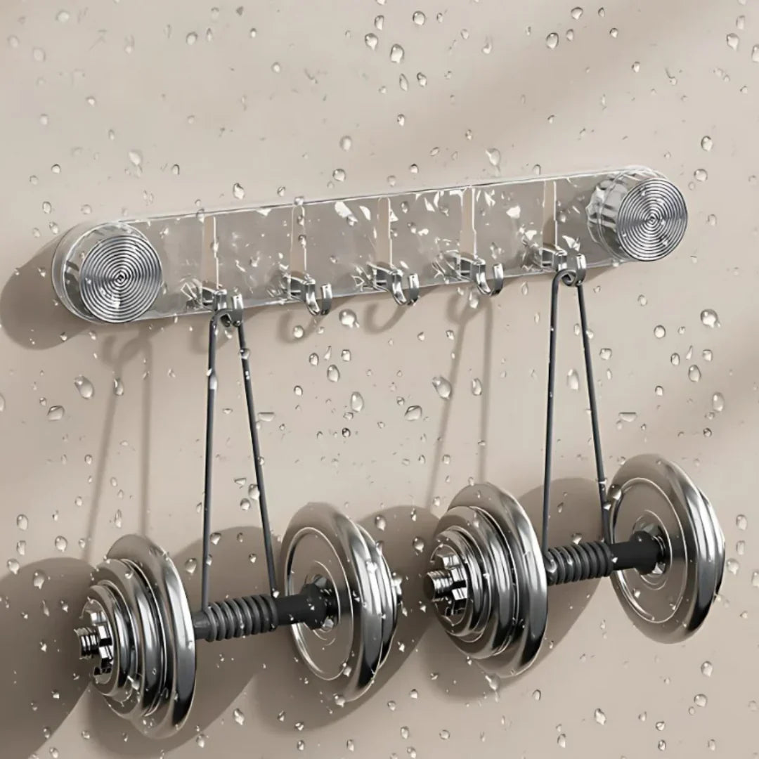 Rotatable Suction Cup Hook Rack — Quick Setup & Sleek Home Solution