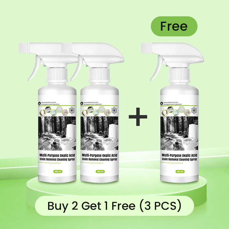 Buy 1 Get 1 Free | Versatile oxalic acid stain remover cleaning spray