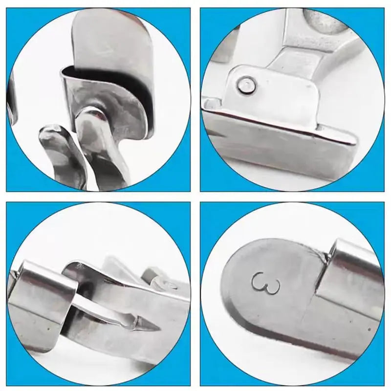 Säumfuß für Nähmaschinen – Makellose Kanten in Sekundenschnelle