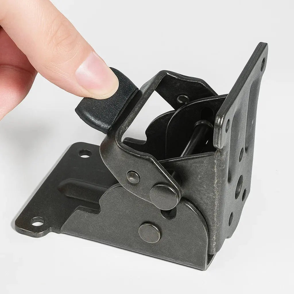 Klappbare Tischfüße - Verwandeln Sie jeden Tisch in ein platzsparendes Wunder (90° Automatische Verriegelung)