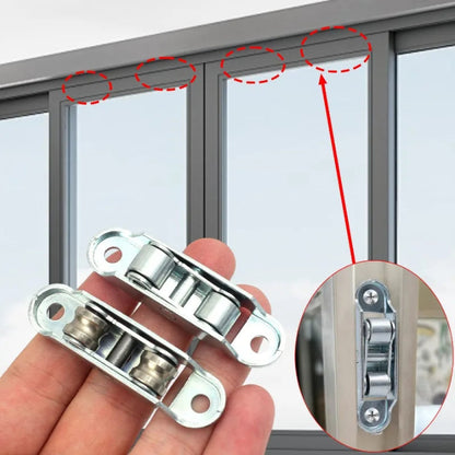 Roller set for PVC sliding doors & windows — No more jamming, no more squeaking 4-piece set
