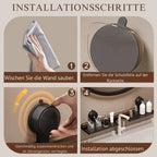 Spülbeckengestell aus Walnussholz – Ordnung ohne Bohren