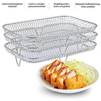 Stapelbare Heißluftfritteusen-Körbe