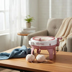 48-Needle Knitting Machine for Easy Scarves