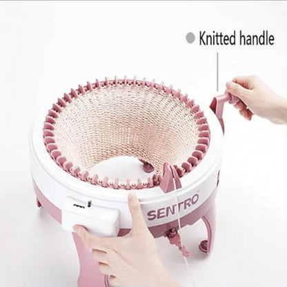 48-Needle Knitting Machine for Easy Scarves