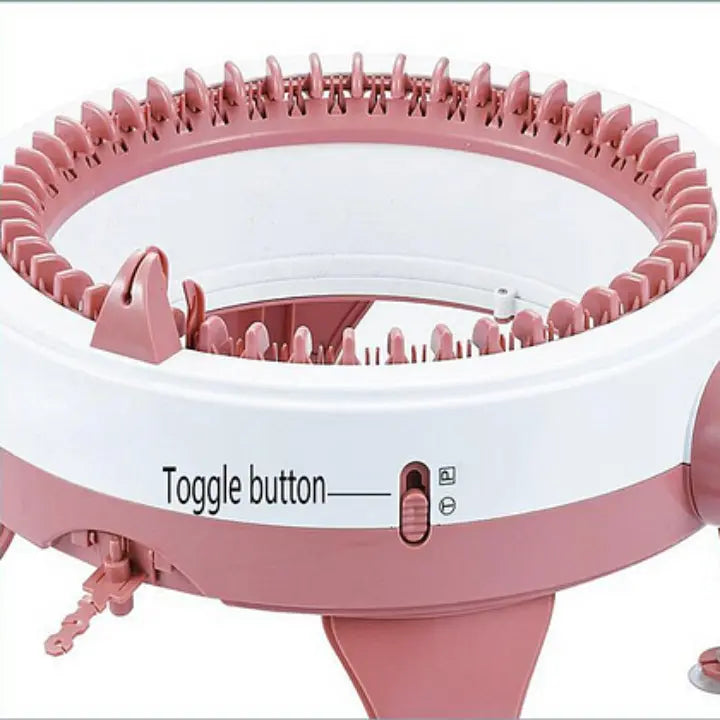 48-Needle Knitting Machine for Easy Scarves