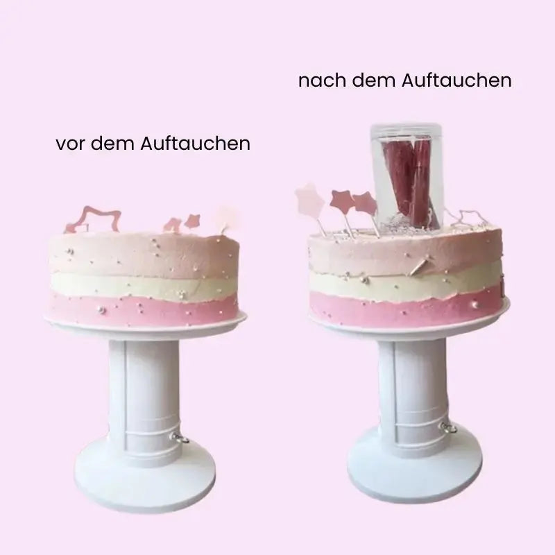 Überraschungs-Kuchenständer – Magische Enthüllungen für Ihre Feier!