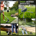 Unkraut entfernen wie ein Profi – mit dem 6-Zoll Stahlbürstenkopf Zorenza