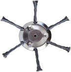 Unkraut entfernen wie ein Profi – mit dem 6-Zoll Stahlbürstenkopf Zorenza