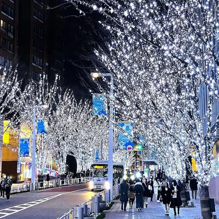 LED Weihnachtsbaum-Lichterkette – Glitzernde und sichere Festtagsbeleuchtung