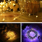 LED Weihnachtsbaum-Lichterkette – Glitzernde und sichere Festtagsbeleuchtung