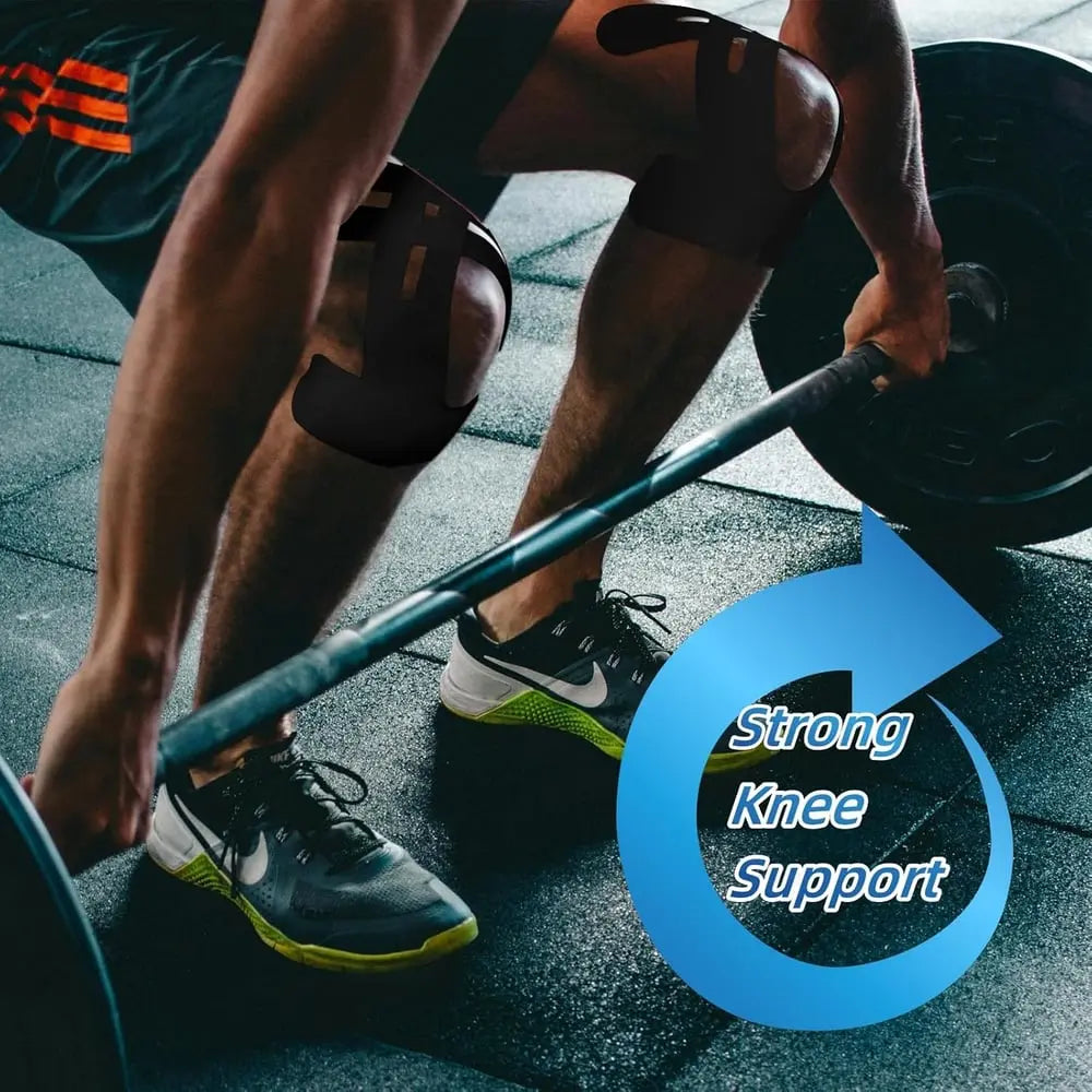 Vorgeschnittenes Kinesiologie-Band für das Knie – Luftdurchlässig und bequem