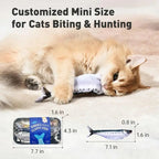 Wackelnder Fisch Spielzeug — Imitiert echten Fisch für realistischen Spielspaß 3er Set Mivoza Deutschland