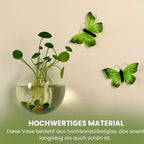 Wandpflanzenhalter ohne Bohren – Senkrechter Garten & Schmuck-Fischglas