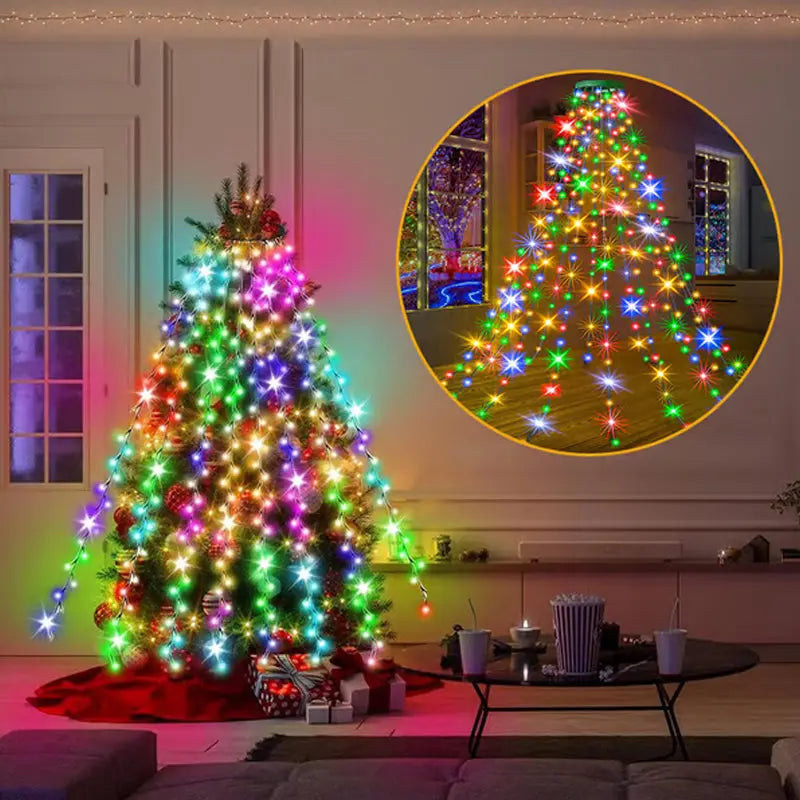 GlintCascade™ — Instant, Customizable Tree Glow