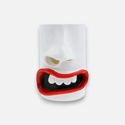 Ceramic Tissue Holder with Funny Design