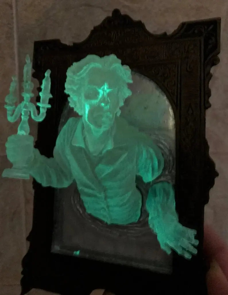 PhantomAura™ — Haunting 3D Glow Wall Art