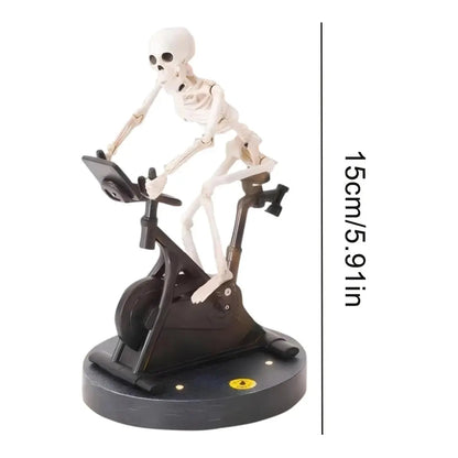 Decorative Skeleton Rider Figurine — Create a Spookily Charming Atmosphere