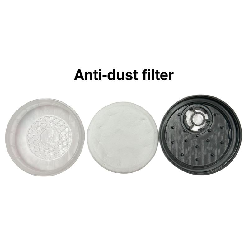 Integrated Respiratory Mask — Dustproof Half Mask with Dual Filtration
