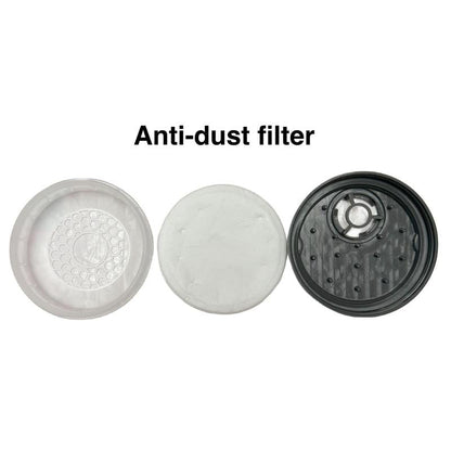 Integrated Respiratory Mask — Dustproof Half Mask with Dual Filtration