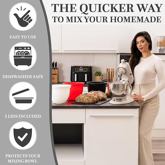 Silicone Insert for Kitchen Machine — Effortless and Clean Baking