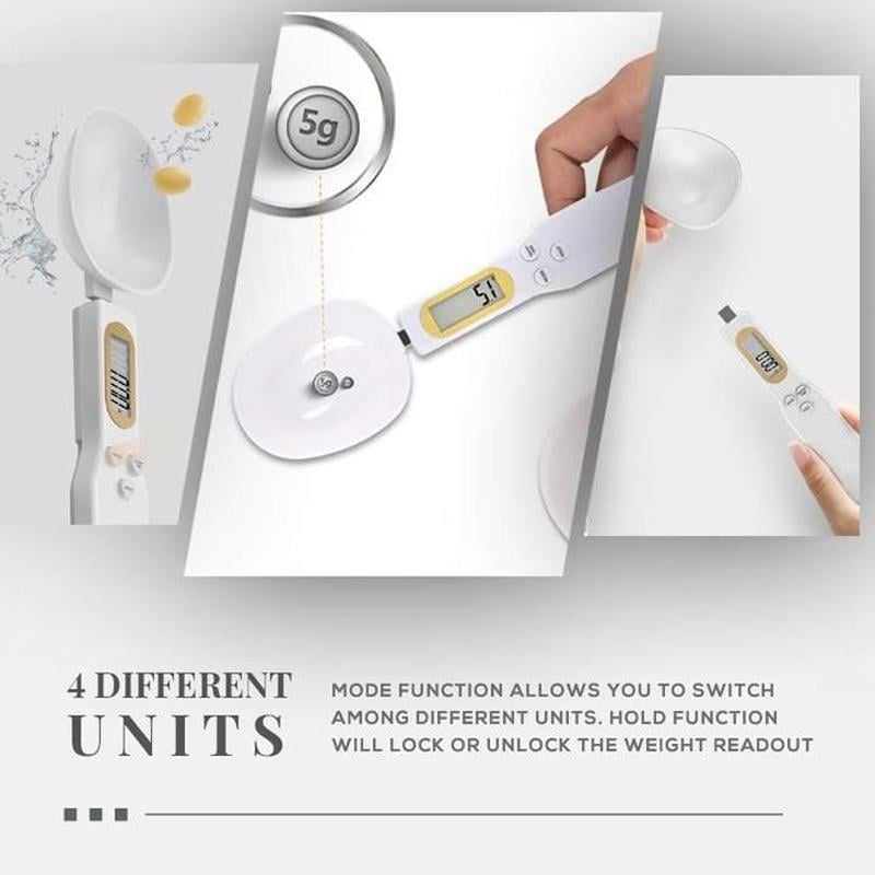 Digital Measuring Spoons — Precise Kitchen Scale for Accurate Cooking