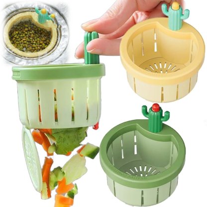 BUY 2 GET 1 FREE| Automatic Cactus Sink Strainer – Touch-Free Waste Disposal