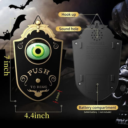 Animated LED Doorbell — Creepy Atmosphere at the Push of a Button