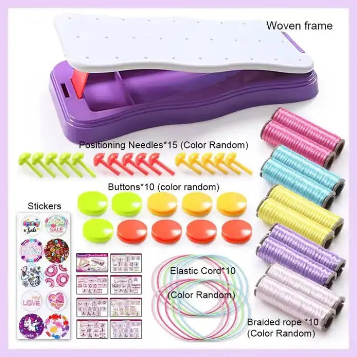 DIY Hand Rope Braiding Set – Creative Craft Experience for Children