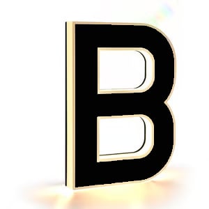 Solar-Powered House Number Light — Stylish Visibility at Night