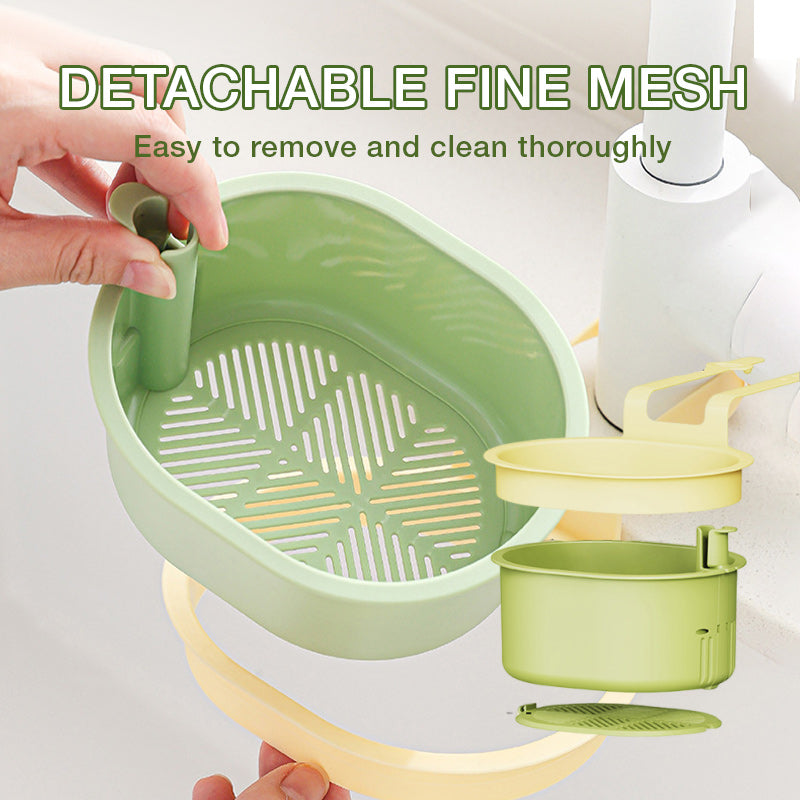 Hanging Sink Strainer Basket – No More Clogs