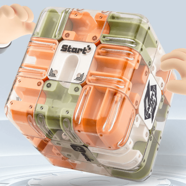 🎁🧩Large Labyrinth 3D Puzzle Maze Cube - Engaging Brain Teaser Toy Mivoza Deutschland