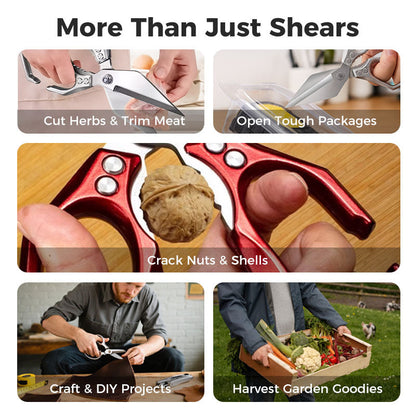 Premium Heavy-Duty Stainless Steel Kitchen Shears