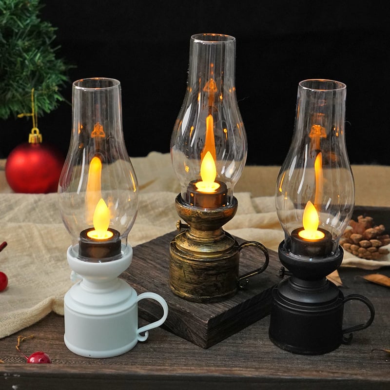 LED Lantern — Warm Atmosphere Without Fire Hazard