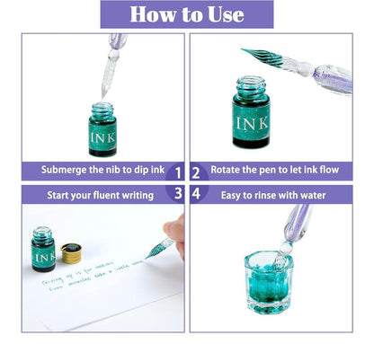Shimmering Crystal Pen — Creativity with Sparkling Lightness