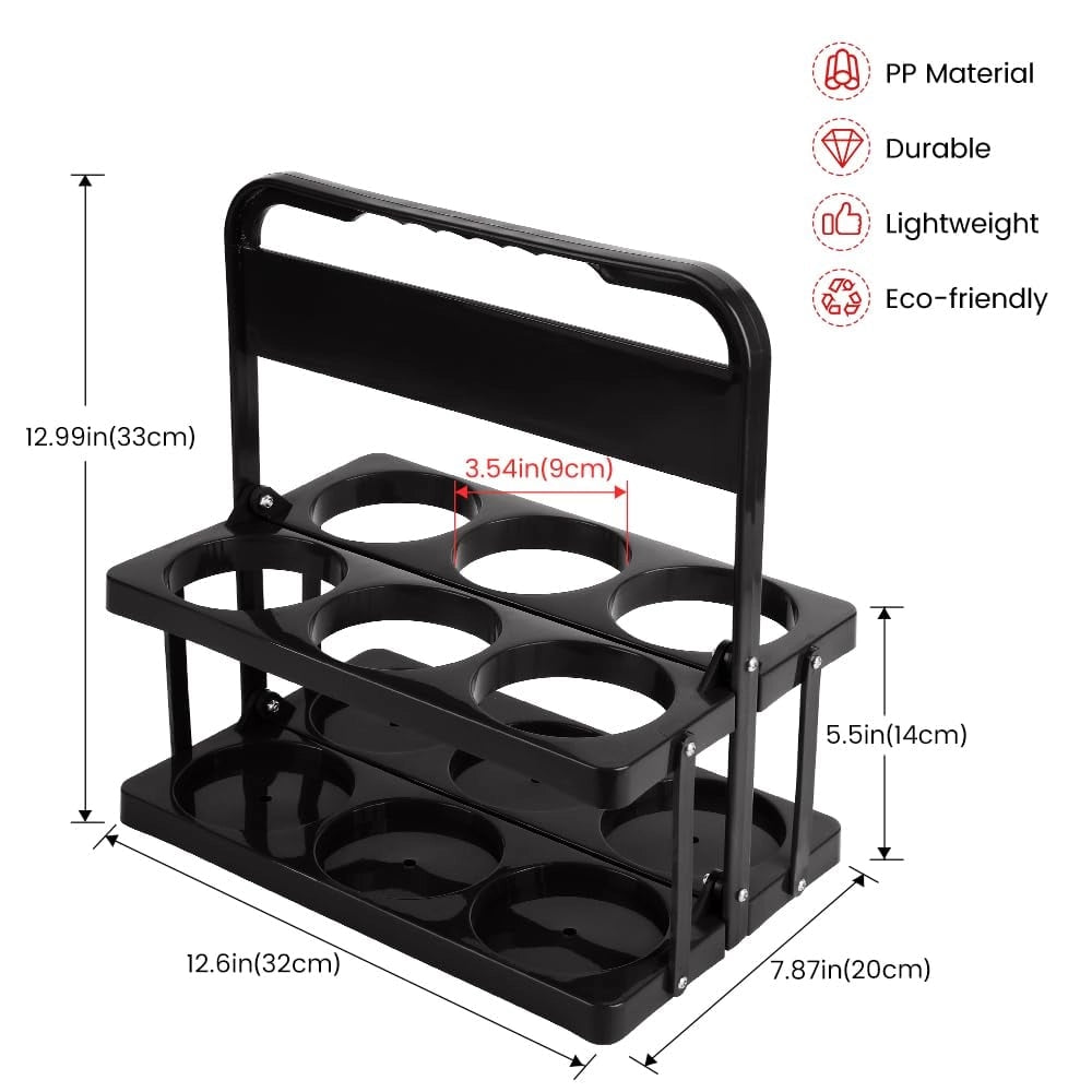 Foldable Drink Holder – Portable Holder for Six Beverages with Reinforced Support