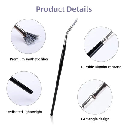 Buy 1 Get 1 Foldable Eyelash Brush with Angled Head – Perfect for Busy Mornings