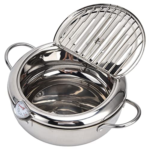 Stainless Steel Deep Fryer — Enjoy Crispy, Save Fat