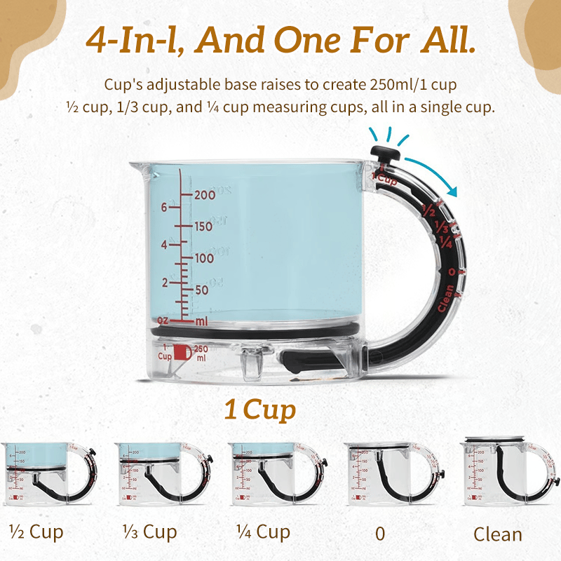 All-in-1 Adjustable Measuring Cup Mivoza Deutschland