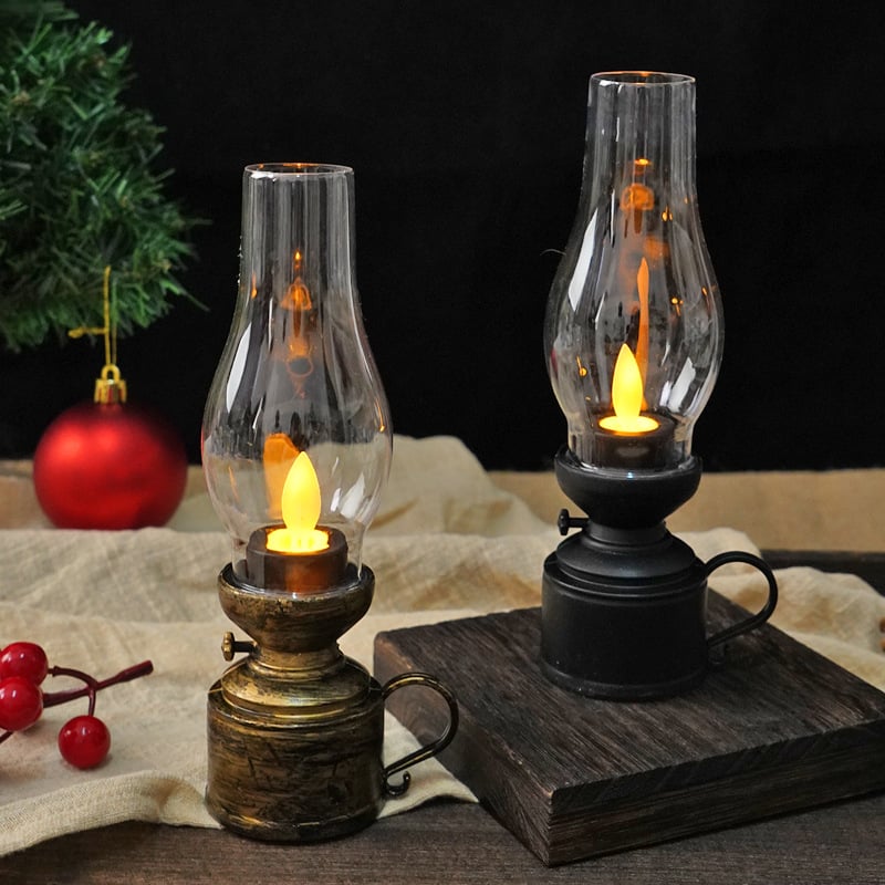 LED Lantern — Warm Atmosphere Without Fire Hazard