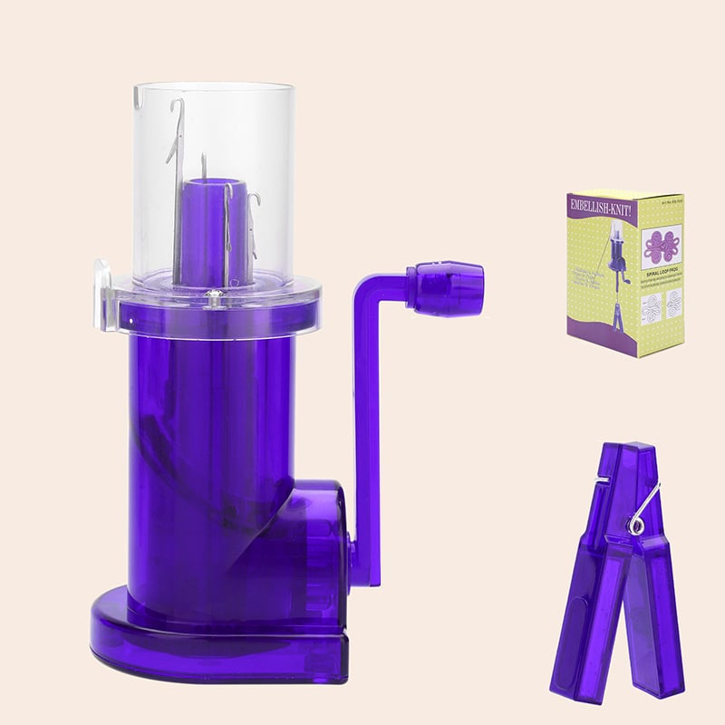 Rapid knitting machine for I-Cord — Fast I-Cord maker with perfect tension