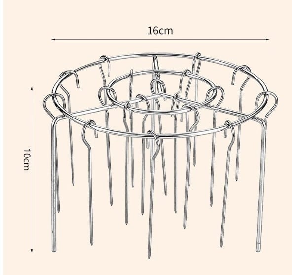 Grill Set for Air Fryers — Crispy Enjoyment Without Smoke
