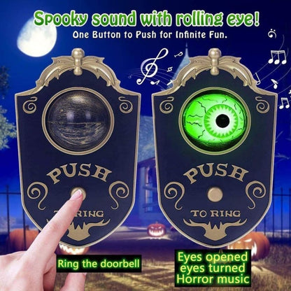 Animated LED Doorbell — Creepy Atmosphere at the Push of a Button