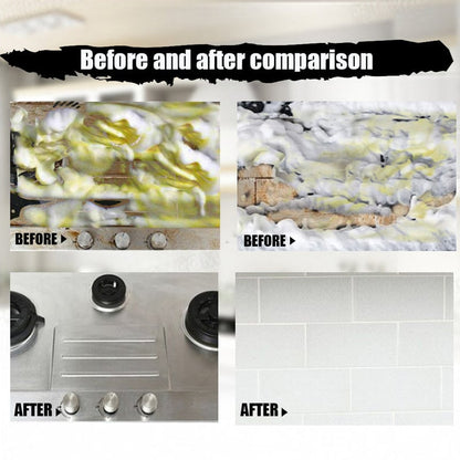 Kitchen Foam Cleaner — Effortless Removal of Grease and Dirt 2-Pack