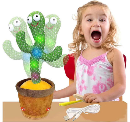 Interactive Dancing Cactus Toy – Musical Fun with Sound Imitation
