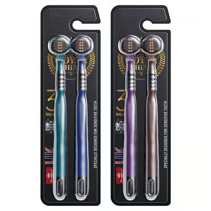 3-Sided Toothbrush – gentle yet thorough cleaning