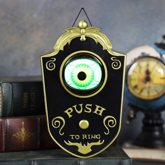 Animated LED Doorbell — Creepy Atmosphere at the Push of a Button