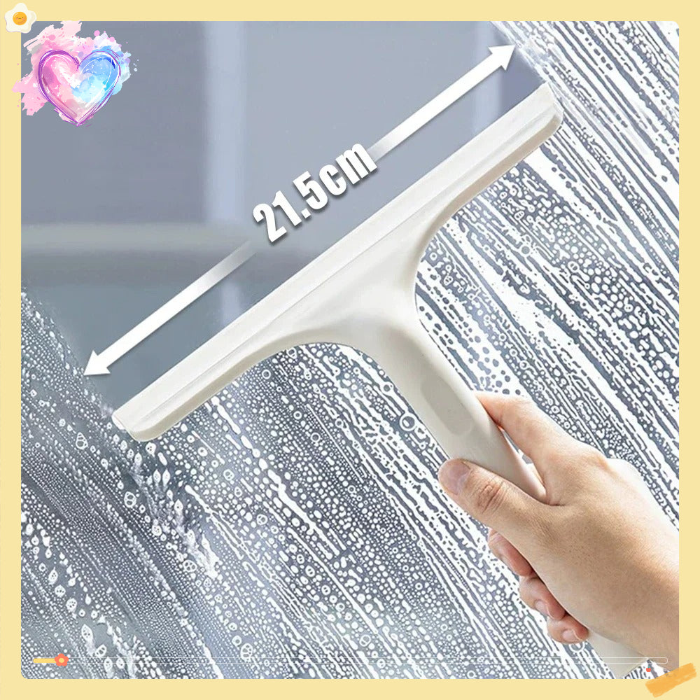 3-in-1 Window Squeegee with Spray Function – Streak-Free Glass in One Go