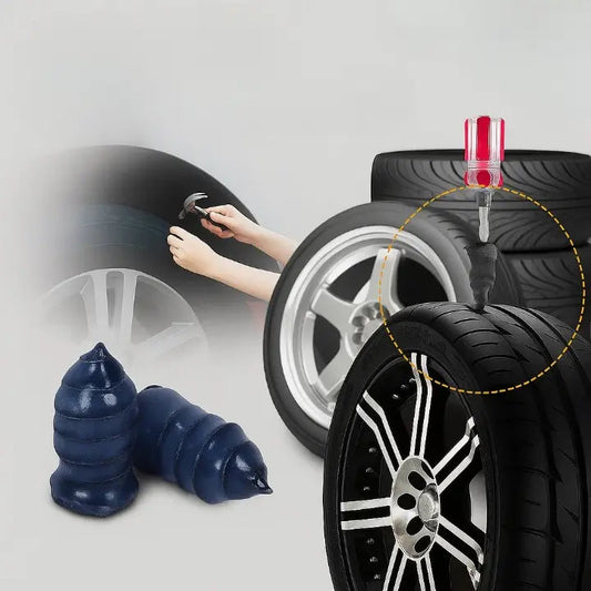 20 Pieces Tire Nail Set for Rubber Tire Puncture Repair