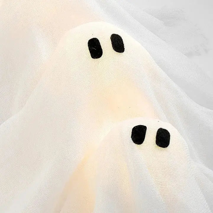 Halloween Decoration Wreath — Mysterious Spirit Glow for Atmosphere